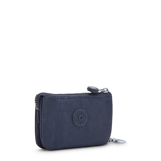 Bolsas Kipling Creativity Mini Pouch Keychain Azules | MX 2102WN